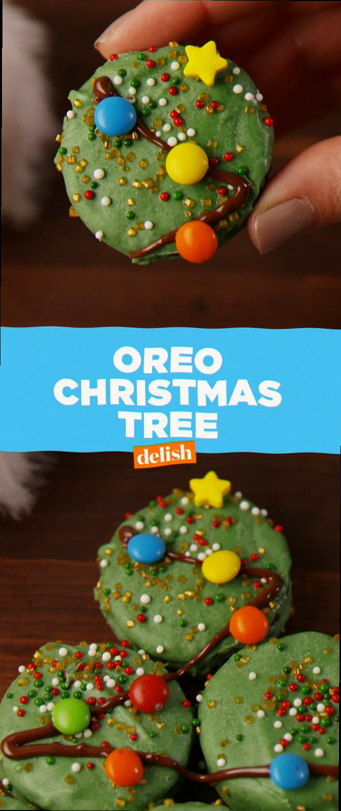 oreo christmas tree decorations